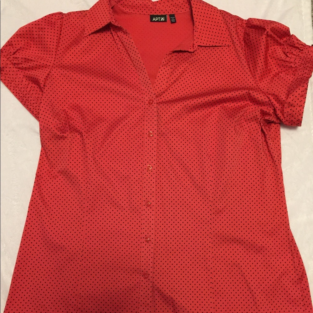 Apt. 9 Button Down Dress Shirt 1X